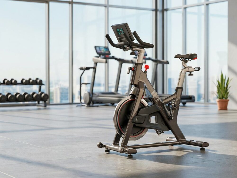 rower stacjonarny z regulowanym oporem