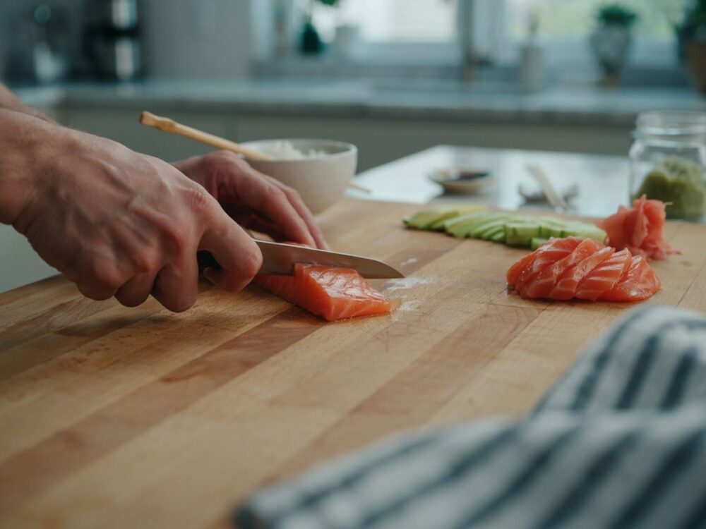 składniki do sushi