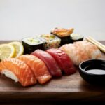 surowa ryba do sushi  