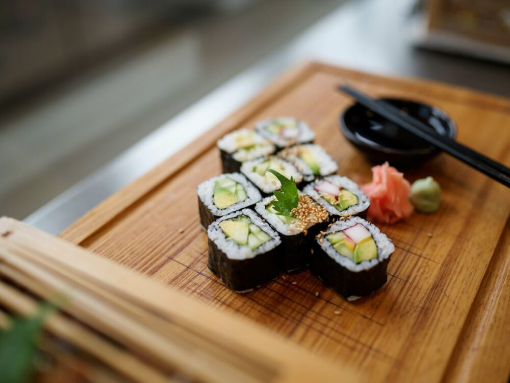 warzywa do sushi